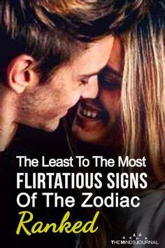 Least To Most Flirtatious Zodiac Men And Women Ranked Where Do You