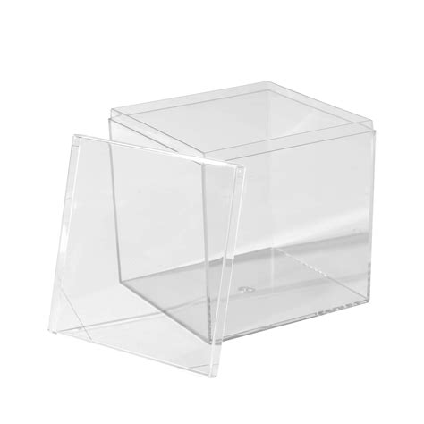 Clear Acrylic Boxes 4x 4x4 2 Pack Toys 4 U