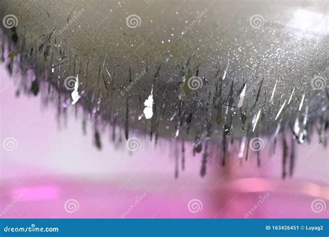 Crystals of Iodine, Iodine in Metal Form Stock Image - Image of ...