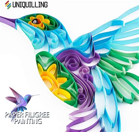 Uniquilling Quilling Kits Paper Quilling Kit For Adults Beginner DIY