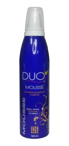 Pack X6 Mousse Fijador De Cabello 160ml Duo Cuotas sin interés