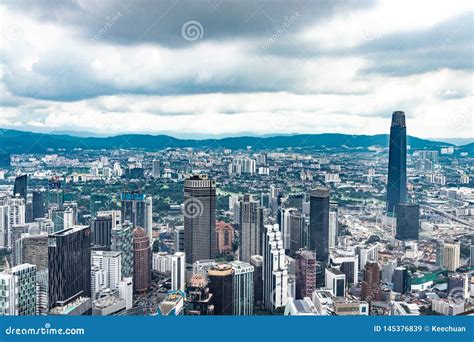 Kuala Lumpur Malaysia April 18 2019 City Scape Of Kuala Lumpur With