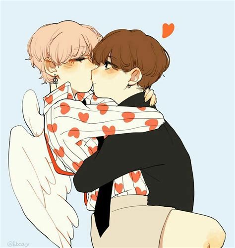 Kookv Vkook Fanart 18 Bts Fanart Dibujos Vkook Fanart