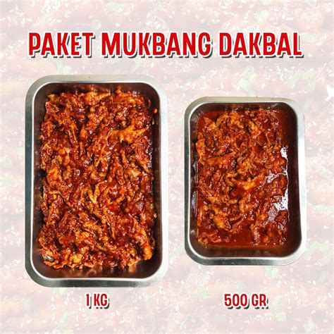 Jual Eonnie Kitchen Paket Mukbang Dakbal Ceker Tanpa Tulang 500gr