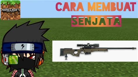 Cara Membuat Senjata Di Minecraft Pe Youtube