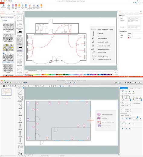 House Electrical Plan Software | Electrical Diagram Software ...