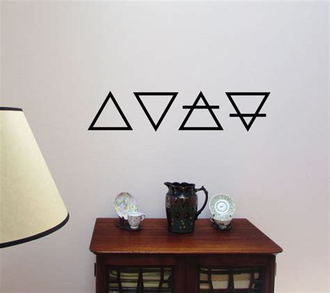 Alchemy Symbol Four Elements WALL ART Vinyl Decal Air - Etsy