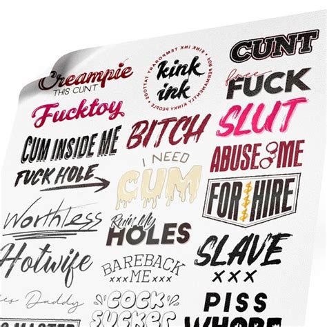 Naughty Tattoos Etsy