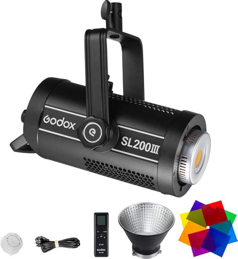 Amazon Godox SL200III Daylight LED Video Light 200W 95600Lux 1M