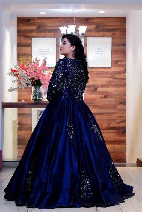 Navy Blue Navy Blue Ball Gown By Her Closet For Rent Online Flyrobe