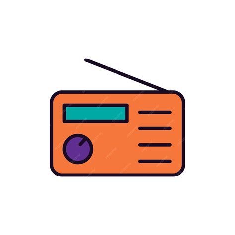 Premium Vector Radio Icon Vector Design Templates On White Background