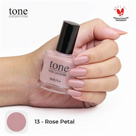 Jual Kutek Tone Nail Lacquer Nude Halal Murah Ml Cat Kuku Tone Nail