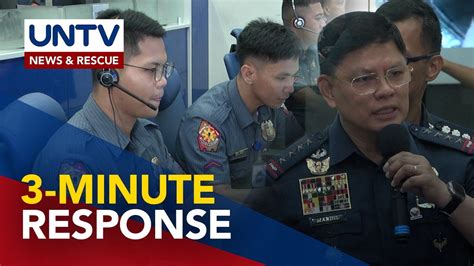 Minute Response Ng Mga Pulis Ipinag Utos Ng Pinuno Ng Pnp Youtube