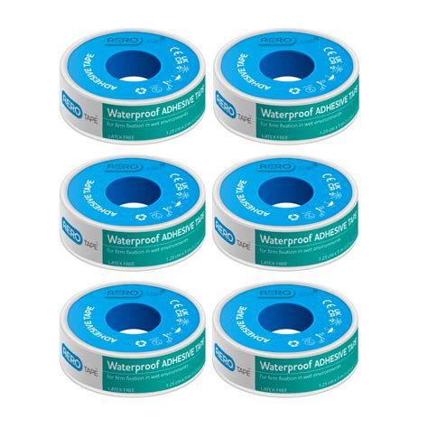 Waterproof Adhesive Tape 1.25cm X 5M Box/6