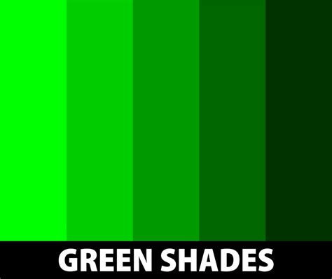 237 Shades Of Green Color (Names, HEX, RGB, CMYK Codes), 43% OFF