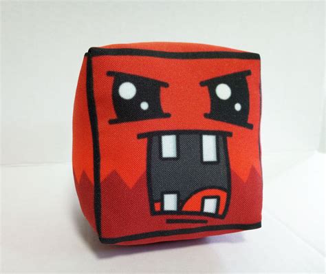 Geometry Dash Icon Plush Toy Large 9 Version Etsy