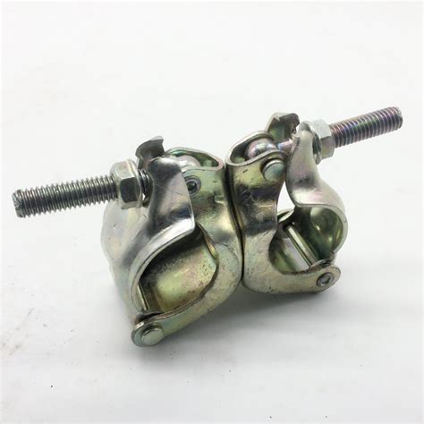 Scaffold Single Clamp Scaffolding Half Coupler Forged Swivel Clamp