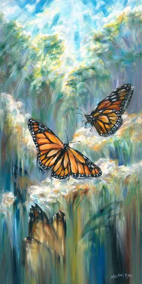 Hope On The Wings Of Butterflies Painting By Melani Pyke Saatchi Art