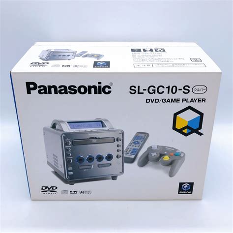 Gamecube Q Panasonic Sl Gc10 Silver Nintendo Gc Dvd Limited Rare