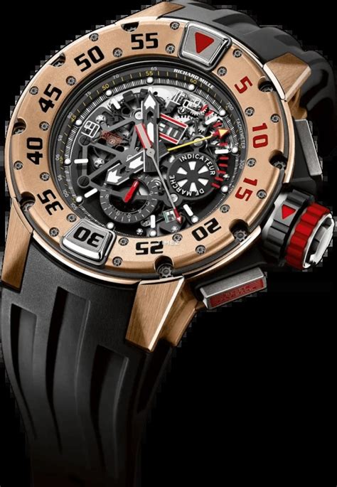 TIMEZ Richard Mille Other 50mm RM 032 Flyback Chronograph RG Features