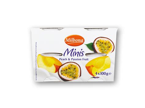 Milbona Yoghurt Minis 4 Pak Lidl — Danmark Specials Archive