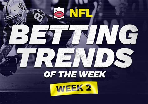 Nfl 2021 Week 2 Betting Trends Favorites Come Through At The Moneyline