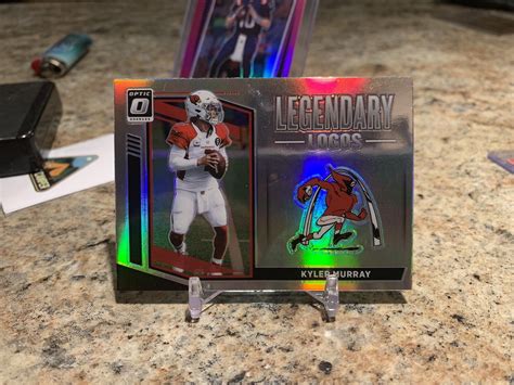 2021 Optic Donruss Football Kyler Murray Legendary Logos LL 1 Arizona