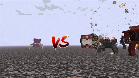 Mutant Shulker 119 Vs Nether Bosses Mob Battle Minecraft Youtube