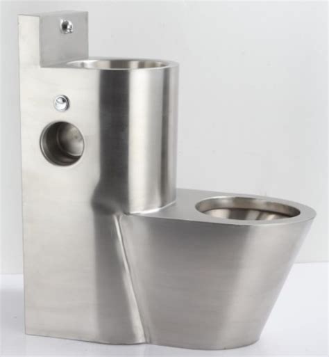 Customized Stainless Steel Prison Combination Toilet With Sink