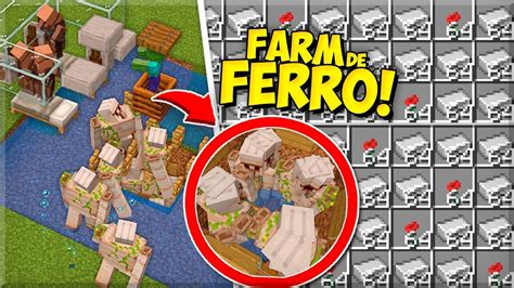 Como Fazer Farm De Ferro FÁcil E Infinito Minecraft 1 17 Youtube