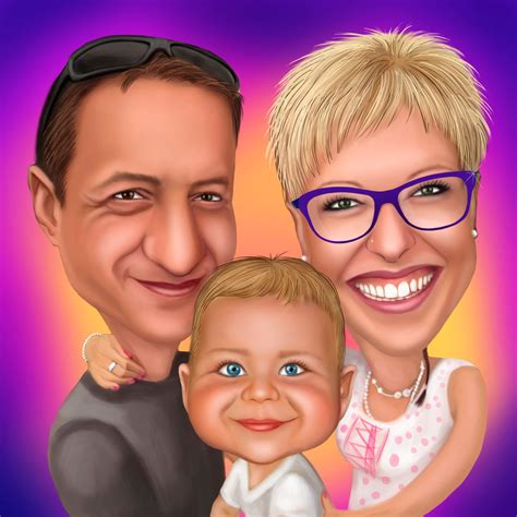 Digital Custom Cartoon Digital Caricatures Caricature Custom