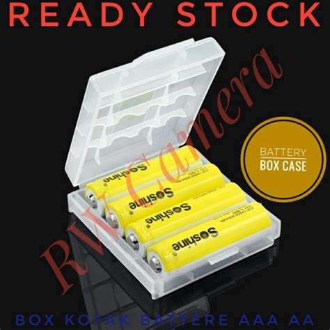 Jual Kotak Batre Aaa Aa Battery Case Tempat Baterai Batere Box