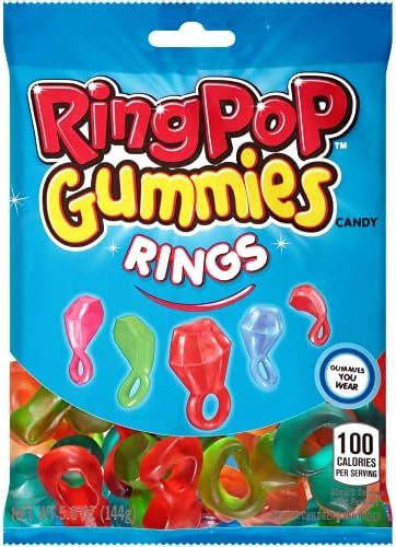 Amazon Ring Pop Gummies Rings 5 Oz Bag Pack Of 2 By Lyza S