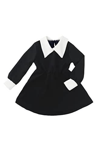 Jophy Co Costume Vestito Mercoledi Addams Bambina Cosplay Halloween