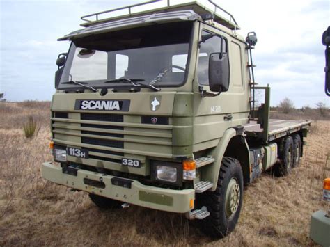 Scania 113 H 320 Lastvogn 6 X 6 Army Truck For Sale Retrade Offers