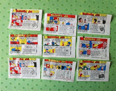 5 Bazooka Bubble Gum Comics - Etsy