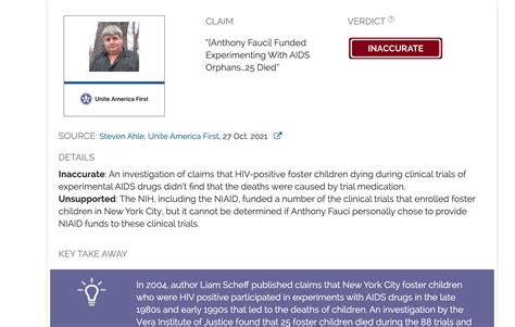 An investigation found no evidence that deaths of HIV-positive foster ...