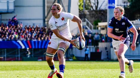 XV de France Féminin La composition des Bleues pour affronter le Pays