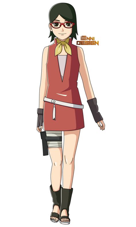 Boruto The Next Generation Sarada Uchiha By Iennidesign Naruto Uzumaki