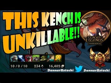 Unkillable Kench Tahm Kench Vs Tryndamere Tko Ranked