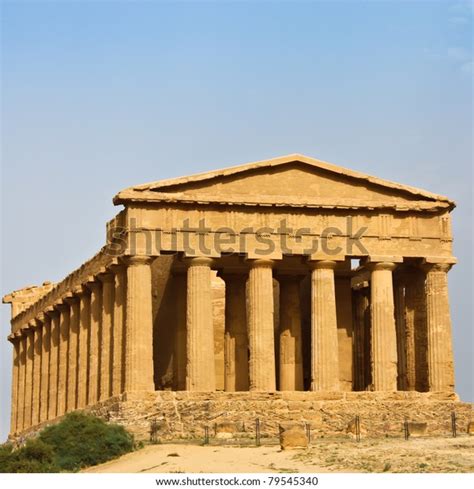 Temple Magna Grecia Valle Dei Templi Stock Photo 79545340 | Shutterstock