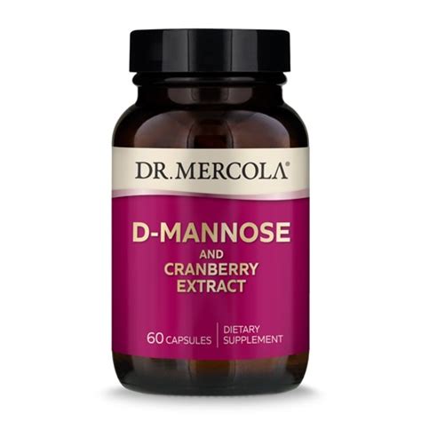 Dr Mercola D Mannose And Cranberry Extract 60 Capsules Vitacost