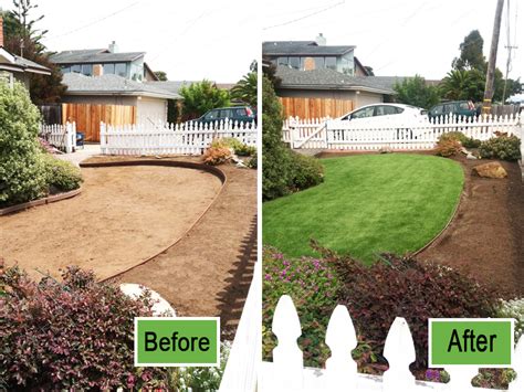 Before and After Home - Evergreen Landscaping