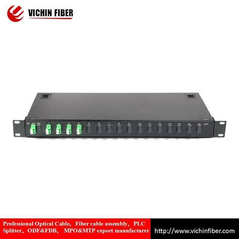 19inch FTTH 1u 1X32 1X64 Fiber Optic Sc APC Rack Mount FTTH PLC