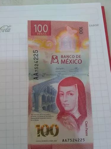 Nuevo Billete De Serie Aa De Sor Juana En Venta En La Magdalena