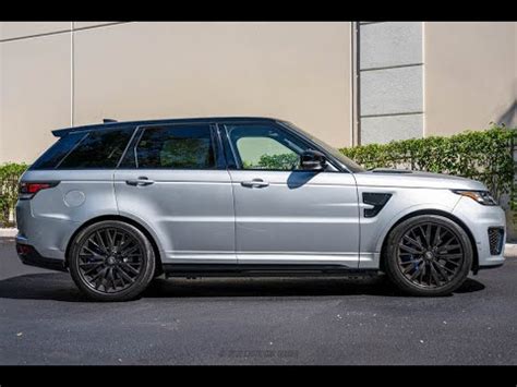 Land Rover Range Rover Sport Svr Walk Around Video Youtube