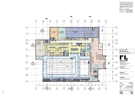 Plans And Planning Application New Trowbridge Leisure Centre