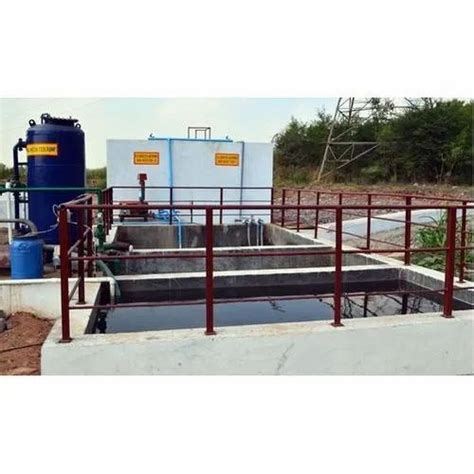 River Water Semi Automated Sewage Treatment Plant 0 4 KW Automation