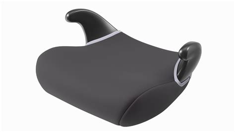 Booster Car Seat Black 3D - TurboSquid 2147315