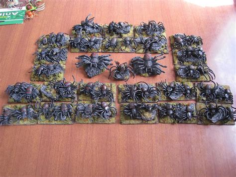 Krugers Kreations Arachniphobia War Of The Ring Spider Army